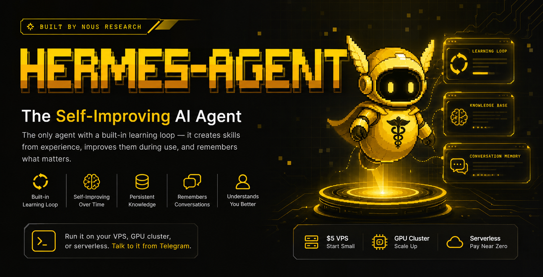 Hermes Agent AI Agent Open Source yang Belajar Setiap Kali Kamu Pakai