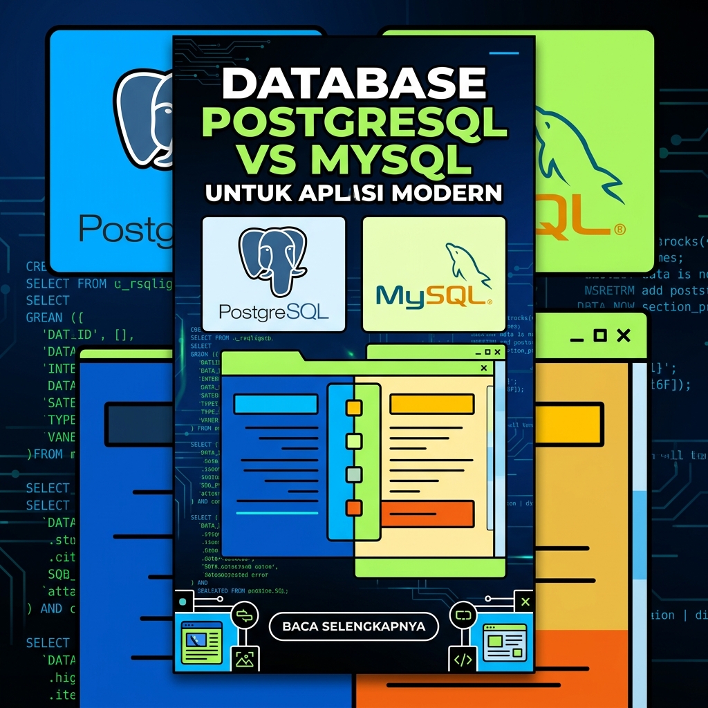 PostgreSQL vs MySQL untuk Aplikasi Modern