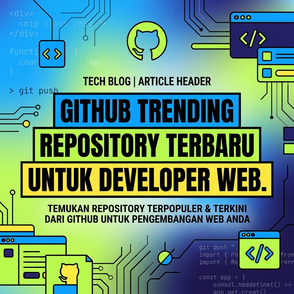 Rekomendasi Repository GitHub Trending untuk Web Dev
