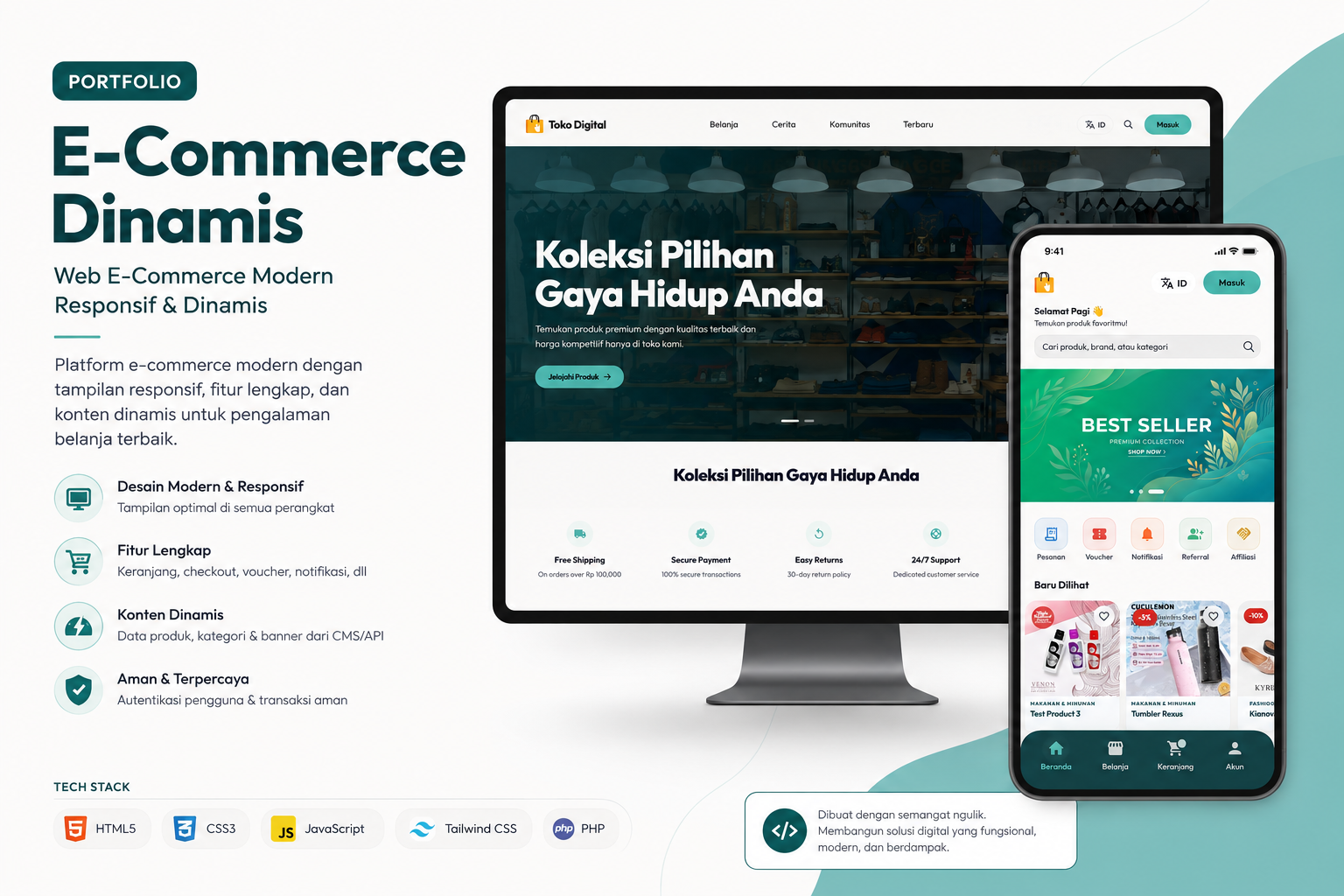 Web E-Commerce Dinamis